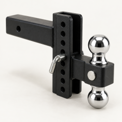 Adjustable Dual-Ball Hitch Mount